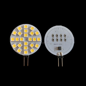 AC12Vラウンドスポットライト<span class=keywords><strong>G4</strong></span> LED電球<span class=keywords><strong>2W</strong></span> SMD2835 12LED LED LED LED LED LED LED LEDダウンライト電球ボートレンジフードライトはハロゲンランプに置き換えられます