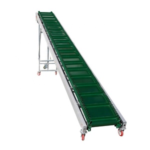 20 40 Feet <strong>Container</strong> <strong>Loading</strong> PVC <strong>Conveyor</strong> Belt System Stainless Frame Rubber for Food Farm Mining Construction Industries - Product Image 1
