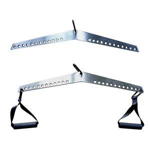 Pull-Down ekleri, 8-Level delik ayarlanabilir, spor salonu için kablo ekleri, çift veya tek egzersiz kolları ile uyumlu - Product Image 1