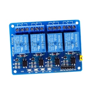 Modulo relè 4 vie 5V 12V con isolamento optoaccoppiatore MCU scheda di controllo HW-316A modulo relè