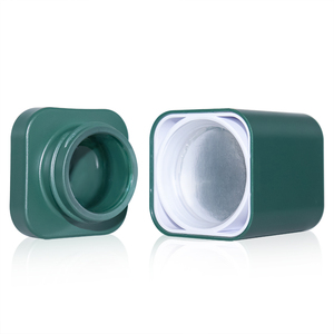 Premium Cheap Price <strong>3g</strong> 3ml 5g 5ml Child Resistant Small square Extract Package Wax Oil Glass Concentrate Jar with High <strong>Cover</strong> - Product Image 3