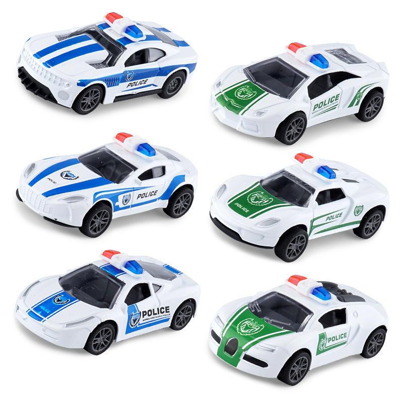 Police car series with back force