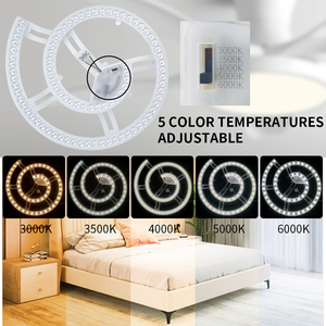 แผงไฟ LED โมดูลไฟ LED แบบกลมสำหรับแผงเพดาน120V 3 5CCT เปลี่ยนได้ - Product Image 6