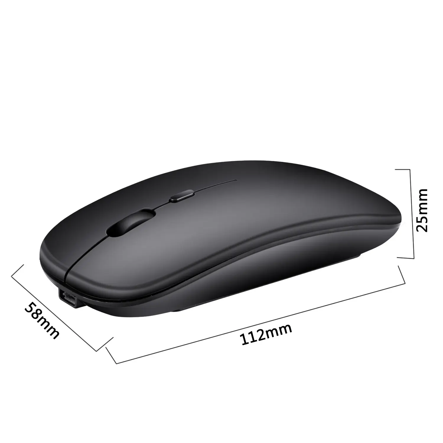 PCラップトップ用の充電RGB2.4Ghzワイヤレスマウスカラフルなマウスゲーマー充電式マウス