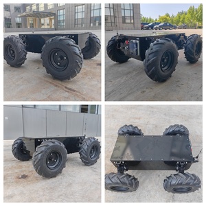 4 колеса приводной двигатель 4WD умный автомобиль pwt1000 мобильный робот Платформа 4WD электрическая шина протокол робот Платформа - Product Image 6