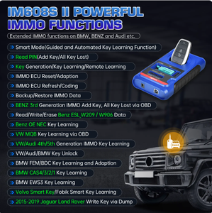 Autel IM608 <strong>II</strong> Full MaxiIM 608 Pro Car <strong>Key</strong> <strong>Programmer</strong> IM608II Car Diagnostic Tool IMMO <strong>Key</strong> Programming PK IM508 IM508S Im608 Pro - Product Image 4