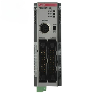 Módulo de E/S digital de 16 canales LS-Montaje en riel DIN, entrada/salida de 24V CC para sistema PLC