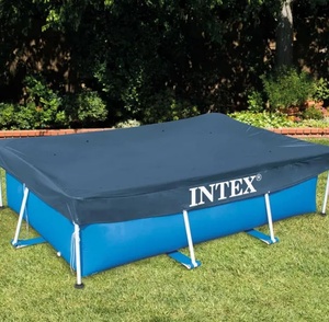 INTEX 28038 Cubierta de Piscina Rectangular 118 "X 79" 300X200cm 9ft 10 "X 2M Cubierta de Piscina Rectangular de PVC - Product Image 2