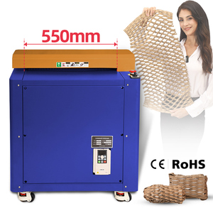 550mm <strong>Reusing</strong> Box Automatic Pressing Pad Cushion Packaging Machine Carton <strong>Recycle</strong> Shredder - Product Image 1