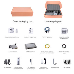 Online Automatic Thermal Inkjet Printer 600dpi for Card Batch Code Expiration Date QR Code Series Number Coding Machine - Product Image 6