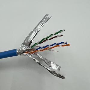 Kategori 7 Ethernet çift ekranlı Cat7 mühendislik özel akıllı ev POE yüksek çözünürlüklü izleme ağ bağlantı kablosu - Product Image 5