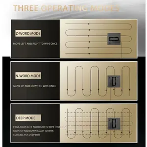 <span class=keywords><strong>App</strong></span> Controle Remoto Robô Limpador De Janela Com Spray De Água Dupla, Robô De Limpeza De Vidro De Parede Em Casa