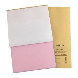 Fábrica al por mayor 9,5 "x 11" Ncr Carbonelss Impresión continua 3 capas Computadora A4 Papel Hs Código