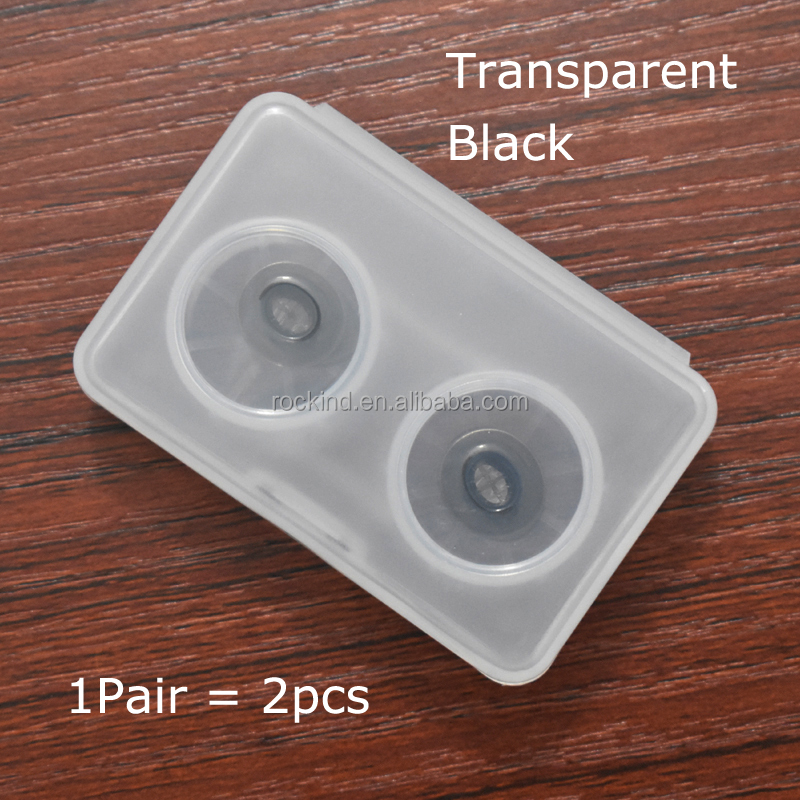 Noir transparent (grand/1 paire)