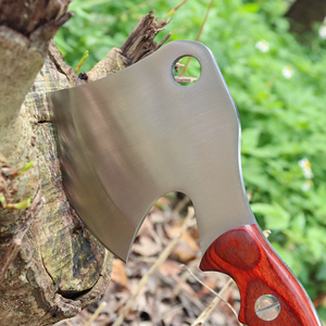 Hot bán đôi lưỡi rìu đa chức năng rìu thép không gỉ rìu cắm trại hatchet Hot Bán rìu săn bắn trục - Product Image 3