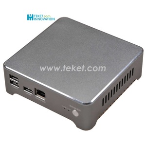 S4-J1900NF Intel J1900/J1800 Mini PC con struttura di raffreddamento senza ventola con 4 * Gigabit Ethernet VGA USB2.0 USB3.0 - Product Image 2