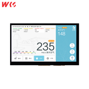 Interfaccia TFT MCU da 7 pollici modulo schermo touch LCD a 40 PIN IIC LT7381 1024x600