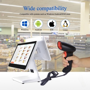 工业用1D 2D二维码激光光源a 4尺寸USB有线手持条形码扫描仪 - Product Image 4