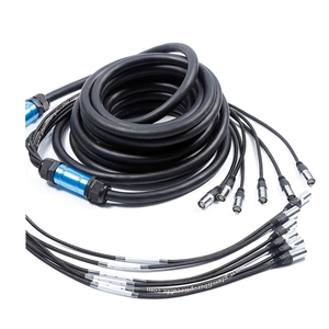 Ethernet açık ekran ses çok çekirdekli yılan kablosu 1ch 4Ch 6Ch Cat6 Ethercon 80M 100M multicore ağ kablosu - Product Image 2