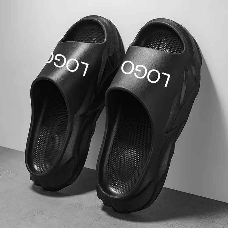 2024 Sandálias de verão para homens com plataforma esportiva de dedo aberto personalizada de fábrica por atacado em EVA Home