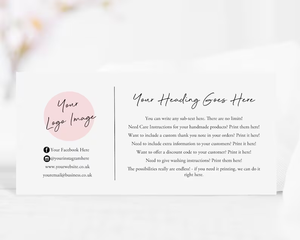 Wholesale Custom Logo Personalized Paper Card Custom Gift <strong>Thanks</strong> Card Thank You Card for Small Business - Product Image 3