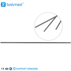 Batang tulang belakang <span class=keywords><strong>Titanium</strong></span> dokter hewan, implan ortopedi bersertifikasi ISO 13485 untuk operasi tulang belakang anjing/Kucing/kuda - Product Image 4