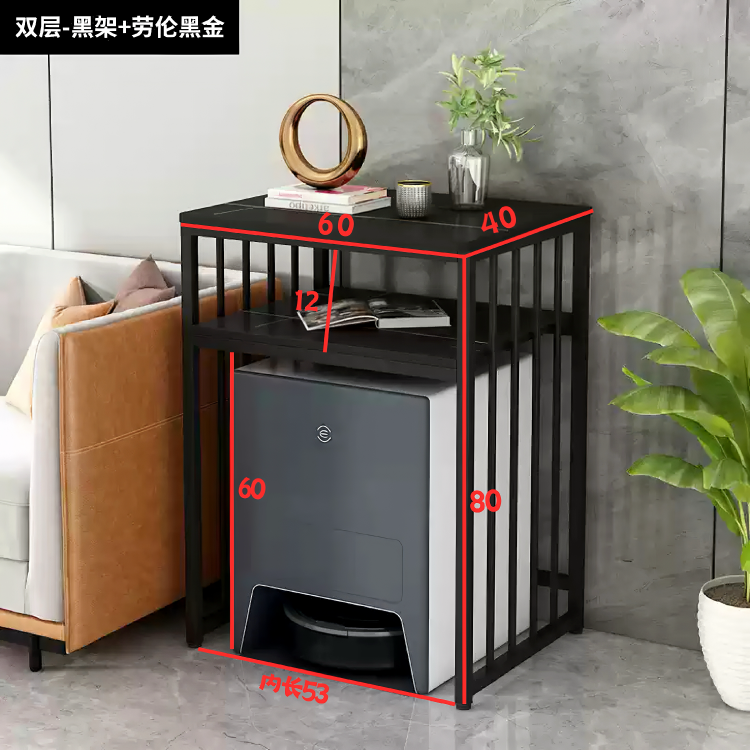 cornice nera + ardesia nera Lauren