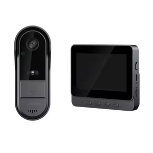 Pantalla LED de 4,3 pulgadas, cámara HD, timbre inalámbrico, impermeable, seguridad inteligente para el hogar, timbre de intercomunicación bidireccional - Product Image 2