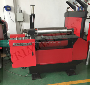 Hydraulic Sheet Metal Small Plate Two Roller Rolling Bending Forming <strong>Machine</strong> - Product Image 2