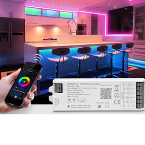 Умный светильник Zigbee Magic Home Rgb для светодиодных переключателей, управляемая Светодиодная лента Cct для мобильных устройств, шим 0, 10 в, диммер, 5 В, 24 В, светодиодные ленты с Wi-Fi контроллером - Product Image 6