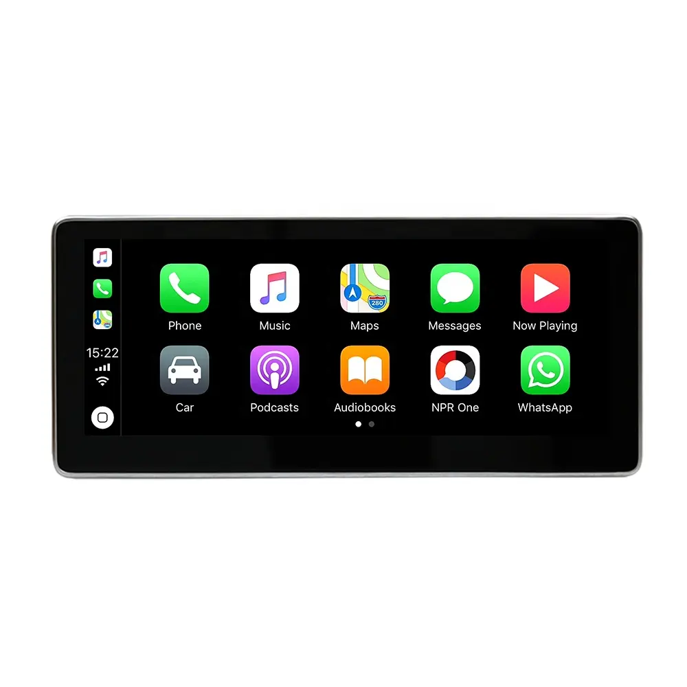 1025 touch screen Q5 android headunit radio DVD CD system retrofit display GPS Navigation SQ5 modified multimedia player device