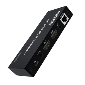 HDMI KVM扩展器通过以太网单猫5e/6 50M HDMI发射器和接收器HDTV扩展器，带KVM USB - Product Image 2