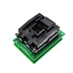 Programador de chip de alta calidad TQFP44 enchufe adaptador dip40 qfp44 ATMEGA16