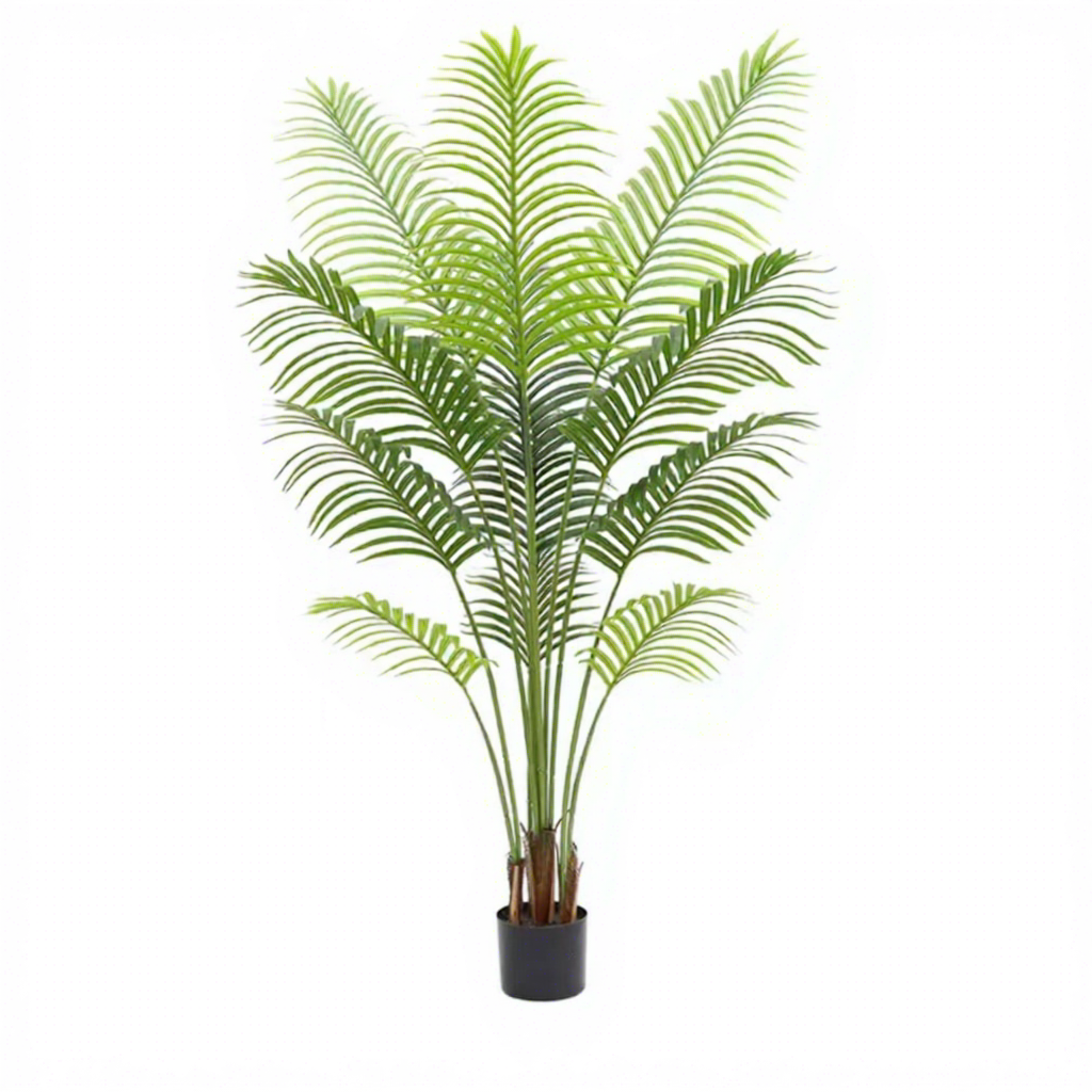 160 cm, 12 feuilles, vert