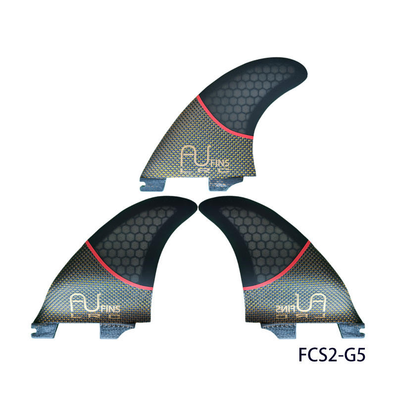 Ensemble de trois ailerons G5 noirs-FCS2