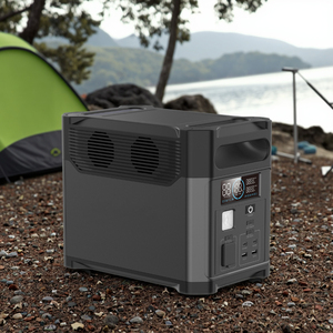 Portable 1200W UPS Power Station Recyclable LiFePO4 Battery Pure Sine Wave Inverter Car Power <strong>Source</strong> Supports Solar Panels <strong>Input</strong> - Product Image 1