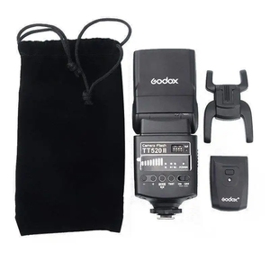 Godox Thinklite相机闪光灯TT520II内置433兆赫无线信号，适用于DSLR相机 - Product Image 1