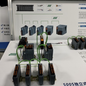 YULIAN 24VスタンドアロンEtherCATスレーブModbus TCP入出力 (IO) モジュール2x RJ45高速産業用通信IO-Link - Product Image 2