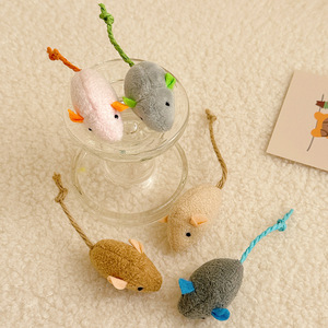 ของเล่นแมวเหมียวสุดนุ่มสำหรับลูกแมวสนุกทำจากผ้าฝ้าย PP - Product Image 2