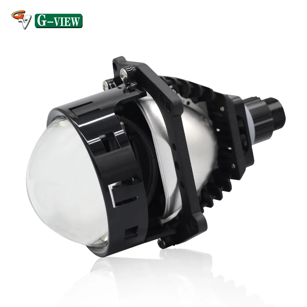 G-View de alta potencia gran oferta 3 pulgadas BiLED proyector lente faros H4 H7 9005 9006 LED proyector Bi faro para accesorios de coche