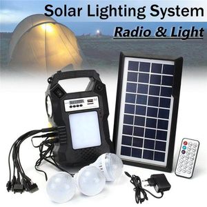 Portable <strong>Power</strong> Station Solar Generator Panel <strong>Power</strong> Bank Outlet Camping Emergency Light Solar System <strong>Kit</strong> - Product Image 2
