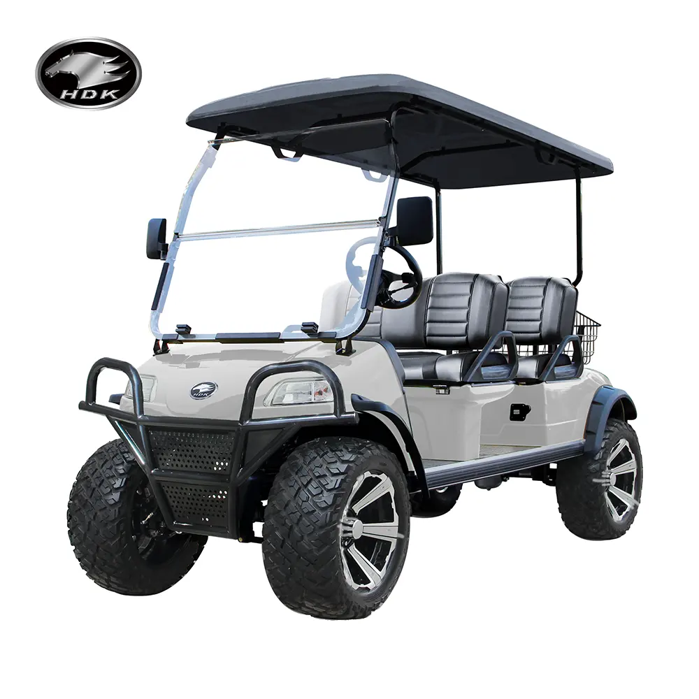 Nouvelle vente en gros hors route pas cher prix HDK Evolution Party près de chez moi mini voiture buggy à vendre 48V 110Ah voiturette de golf électrique de luxe