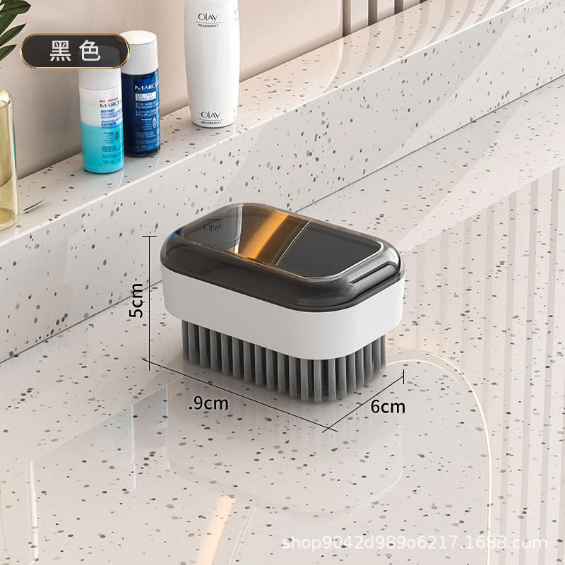 Pinceau noir brillant