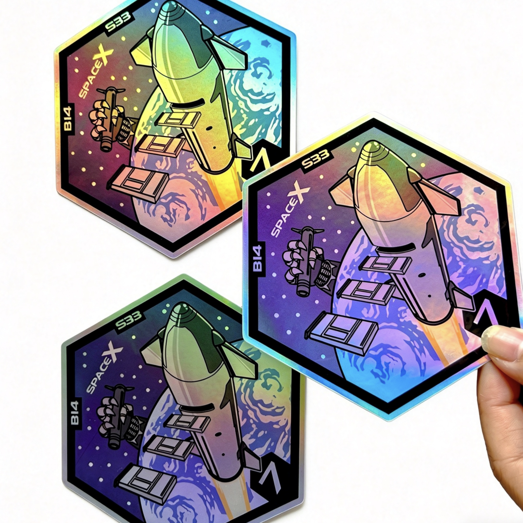 Ejemplo holográfico personalizado