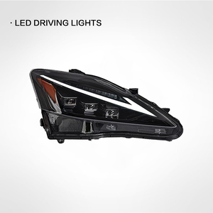 เหมาะสำหรับ IS250 Lexus ปี2006-2012ปี IS300ไฟหน้าพร้อมไฟ LED สำหรับวิ่งกลางวันและสัญญาณไฟเลี้ยวไหล - Product Image 2