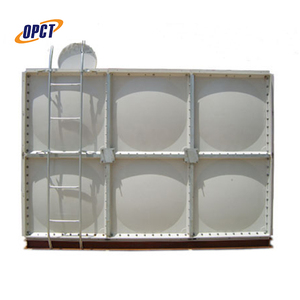 50m3 ถังน้ำดับเพลิงFRP/GRP Pressedแผงสี่เหลี่ยมผืนผ้าน้ำถัง - Product Image 1