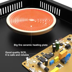 电磁炉炉架烤箱火锅炉加热炉带定时器陶瓷电磁防水2200W