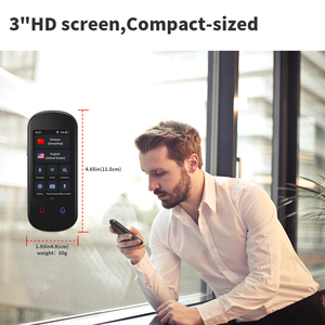 2024 Modische hochwertige 137 Online 17 Offline Sprachen intelligenter tragbarer SprachÜbersetzer für IOS Android Smart Phone - Product Image 6