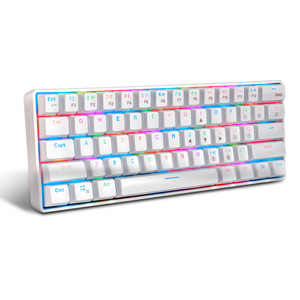 Teclado para juegos Premium barato 61 teclas RGB Mini teclado mecánico para juegos - Product Image 6