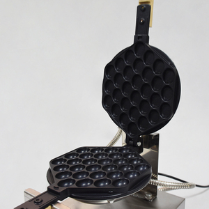 Electric Bubble Waffle Maker 7.8'' NonStick Hong Kong Style Egg Waffle Iron <strong>Baker</strong> with Timer &amp; Temperature Control - Product Image 4
